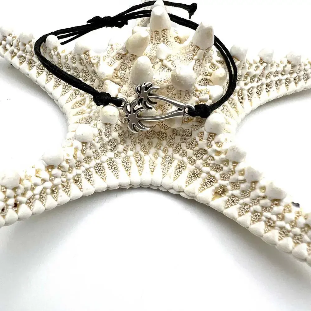 Jackie Gallagher Designs - Waxed Cord Beach Charm Bracelets - Picture 2 of 15
